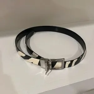 Calvin Klein | Accessories | Calvin Klein Zebra Print Belt  display picture 3